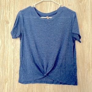 LLD So Soft Knotted Front Tee